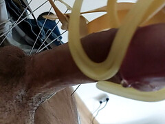 Cumshot with a fly on my dick