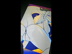 Furry SoP: Dragoness Bitch Gets a Load on Her Pussy