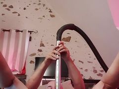 Fagtoberecorded, vaccum and cum.