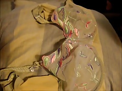 Cum on mom bra