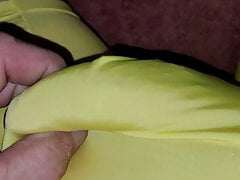 Small Cock Fun In Undies Squirts a Load of Cum