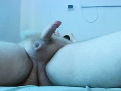 Boy is horny on the bed
