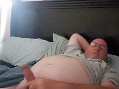 Daddy jerking off