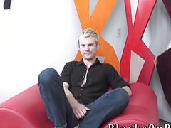 This is the first time he's had interracial sex