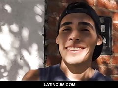 Amateur Twink Latino Boy Paid Cash To Fuck Stranger