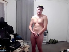 Young, young cumshot, onanism