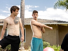 Loose asshole sex with Scott Finn and Michael Del Ray