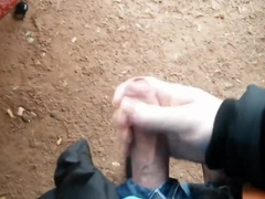 German Stud Public Park Jerk And Cum 6