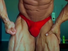 MUSCLEGOD MUSCLE SHOW OFF WORSHIP COCK