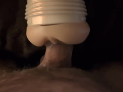 First Time With Fleshlight (riley Reid) Creampie