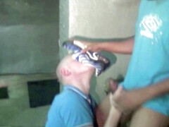 Sneakers submission in cruising dark