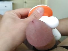 Bulgarian Gay soft cock cumshot