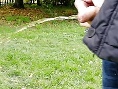 Pissing in the park again