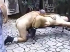 Dad Cubs on a Bench
