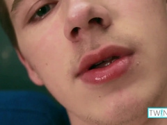 Bony Youngster Henry L Wanks While Fingerblasting His Culo!