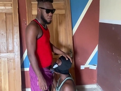 Painter Get Porked at Construction Website