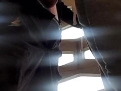 Blowjob im Treppenhaus