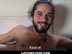Young Gay-For-Pay Latino Backpackers Poke For A plenty of Of Money