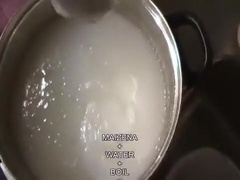 Home-made jeans lube