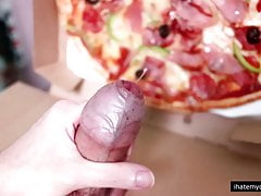 Foreskin Cum Pizza