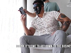 Ruined Orgasm: Unstoppable Post-Orgasm Handjob for Married Bull Ramon