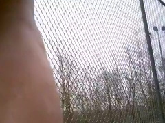 Public Park Tennis Court Jacking