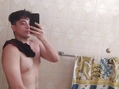 I got hard in the shower