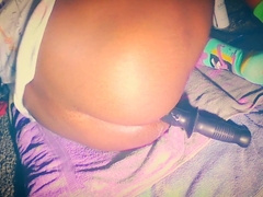 Black Man Plays With Humungous Fuck Sticks 1