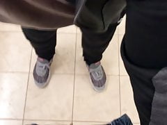 Sucking married guy in bathroom