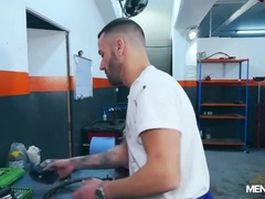 Suited Car Mechanic - Dario Beck And Gustavo Cruz