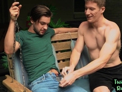 YOUNGSTER TEARS UP HUMID - Unsaddled youngster bj'ed before banging jock till jism