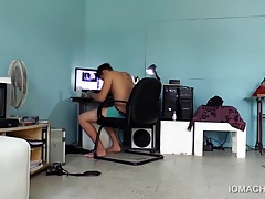 Big Dick Latino Urbano Jerks Off