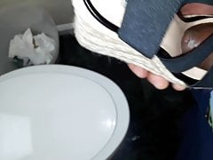 fuck and cum on latina milf wedges