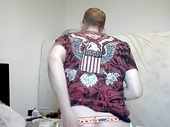 German Bottomboy in sneakersox and jocks play deep in ass