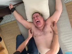 Second round of tickling with kinky guys