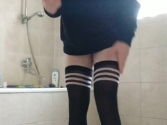 Femboy with ass-fuck and forearm job