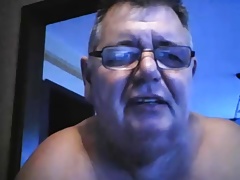 grandpa stroke on webcam