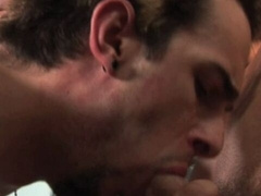 Shredded guys Phenix Saint and Tyler Peter fuck at the gym
