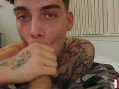 Hetero Jizm Squirt Teenie Gargles Dad's Humungous Manmeat POINT OF VIEW