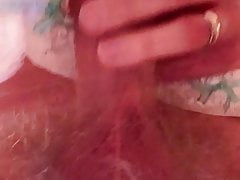 CD in lingerie cumming hard