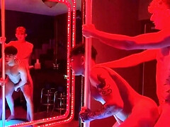 Flippy fucky orgasms with two mad hotties