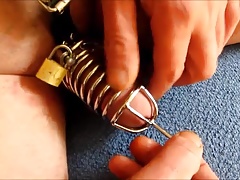 My chastity + urine dilator