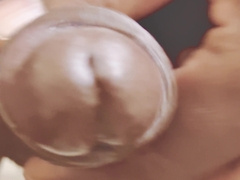 Dude screwing jerking caught