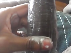 MY HARD THICK BLACK MEAT...
