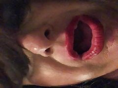 White Sissy Moans Like a Whore While Takin A BBC