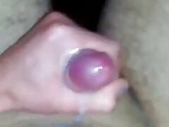 Solitary handjob and cumshot new