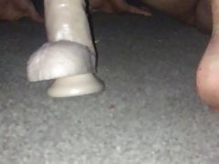 dildo deep in ass