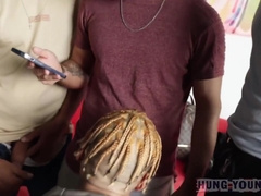 Super Hung’ Tops Stretch Arse Of 20yr Lad Non-stop Madness Grabby Party