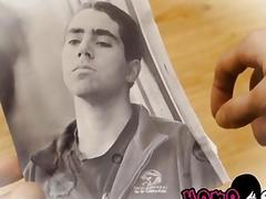 Cute tattooed emo bottom doggystyled after cock sucking