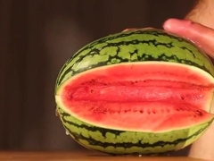 water funbag jism - pummeling a bap and nutting